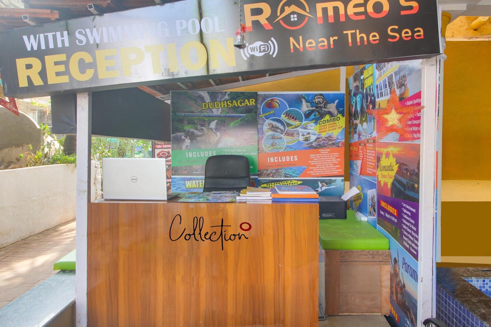 Collection O Romeos Place Baga Beach Hotel Calangute Exterior foto